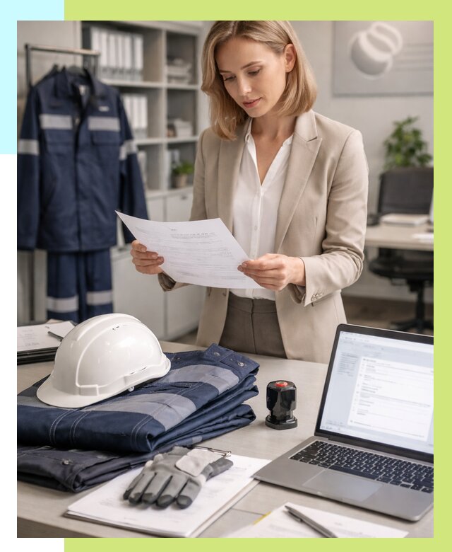 Сертификация спецодежды в Соли-Илецке от 7293 р. | Алешин-Сои