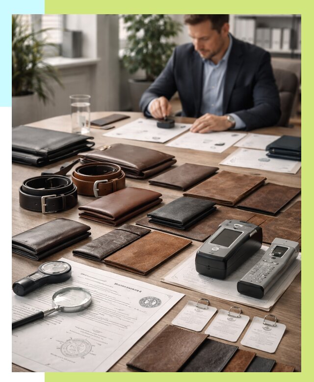 Сертификация кожаных изделий в Соли-Илецке от 12502 р. | Алешин-Сои