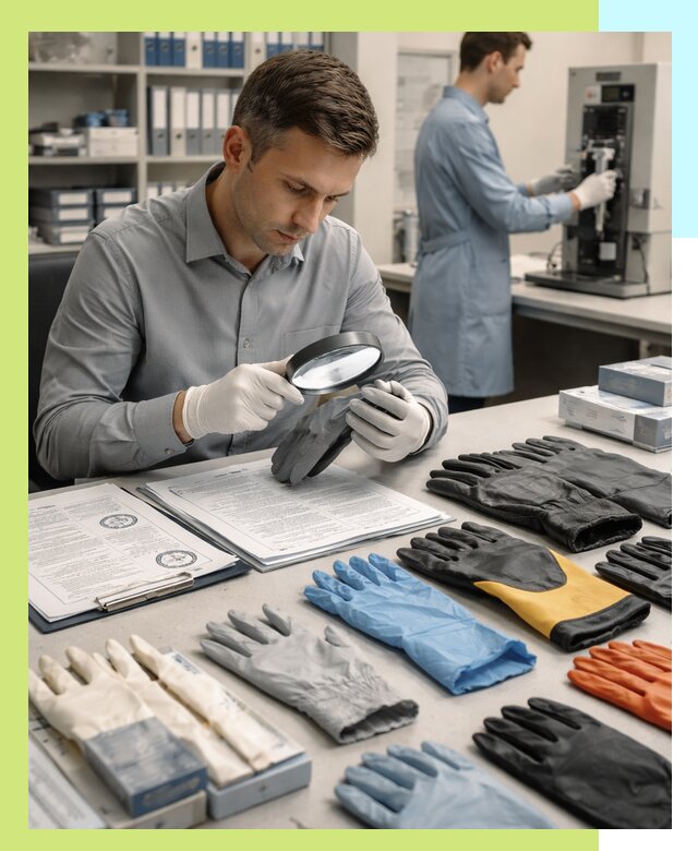 Сертификация перчаток и средств защиты продукции в Соли-Илецке