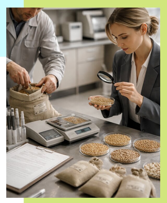 Сертификация зерна в Соли-Илецке по цене от 15627 р. | Алешин-Сои