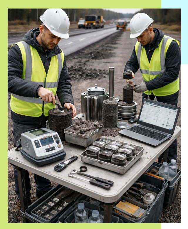 Сертификация асфальта: испытания и подтверждение в Соли-Илецке