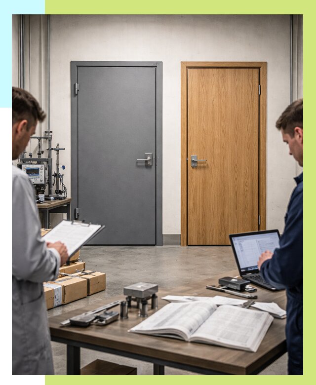 Сертификация дверей в Соли-Илецке от 8334 р. под ключ | Алешин-Сои