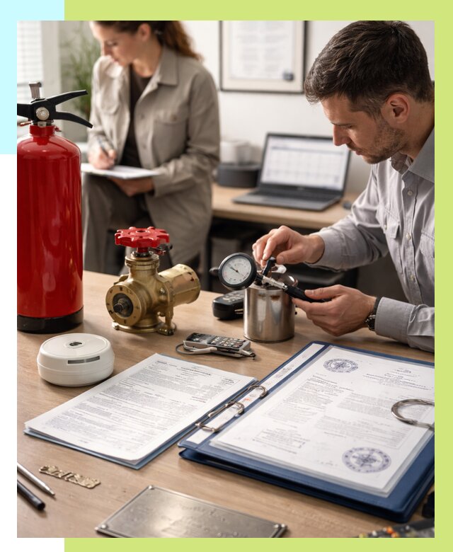 Сертификация пожарного оборудования в Соли-Илецке от 15627 р.|Алешин-Сои