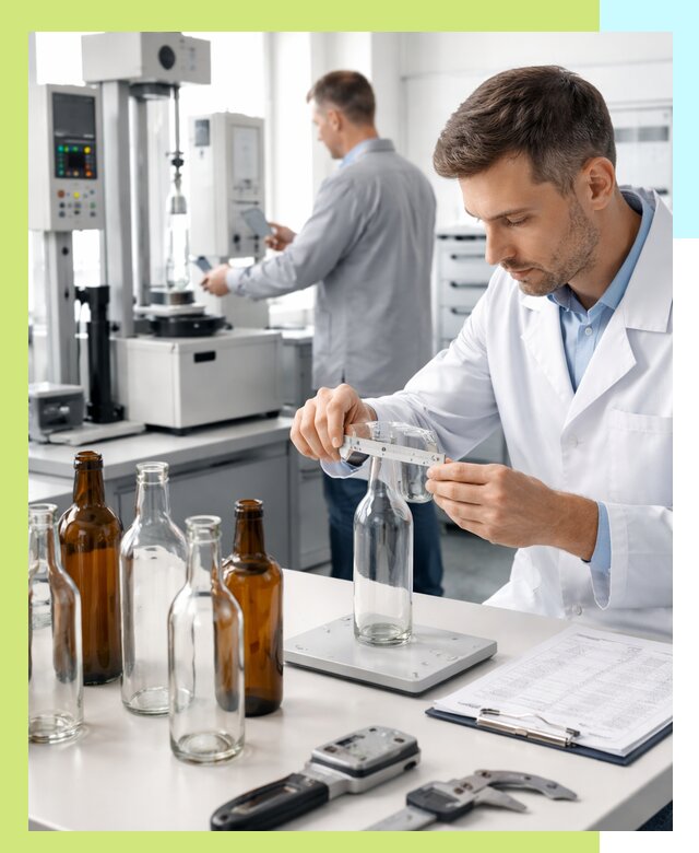 Сертификация стеклянных бутылок и сопутствующей упаковки в Соли-Илецке