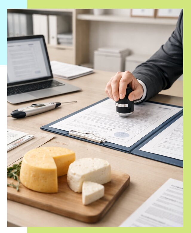 Сертификация сыров в Соли-Илецке от 15627 р | Сертификат на сыр Алешин-Сои