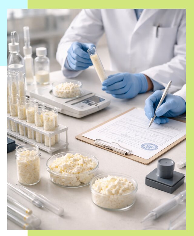 Сертификация творога в Соли-Илецке от 12502 р. под ключ | Алешин-Сои