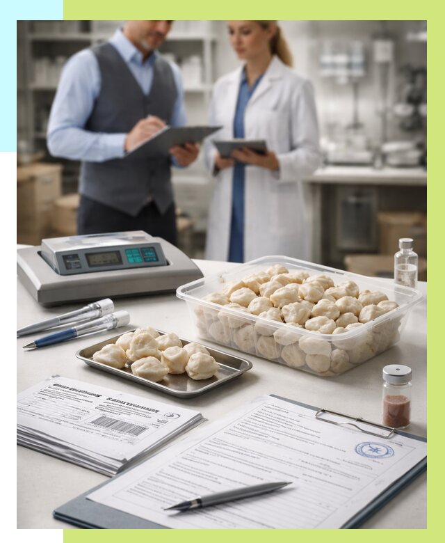 Сертификация пельменей в Соли-Илецке от 15627 р. срочно | Алешин-Сои