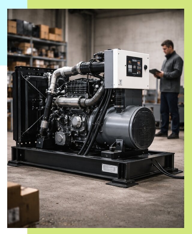 Сертификация дизель генераторов в Соли-Илецке от 15627 р. | Алешин-Сои