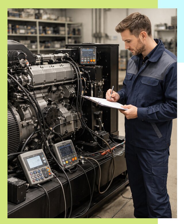 Сертификация дизельных генераторов и их оборудования в Соли-Илецке