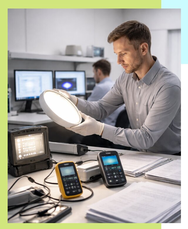 Сертификация светильников в Соли-Илецке: испытания и оформление