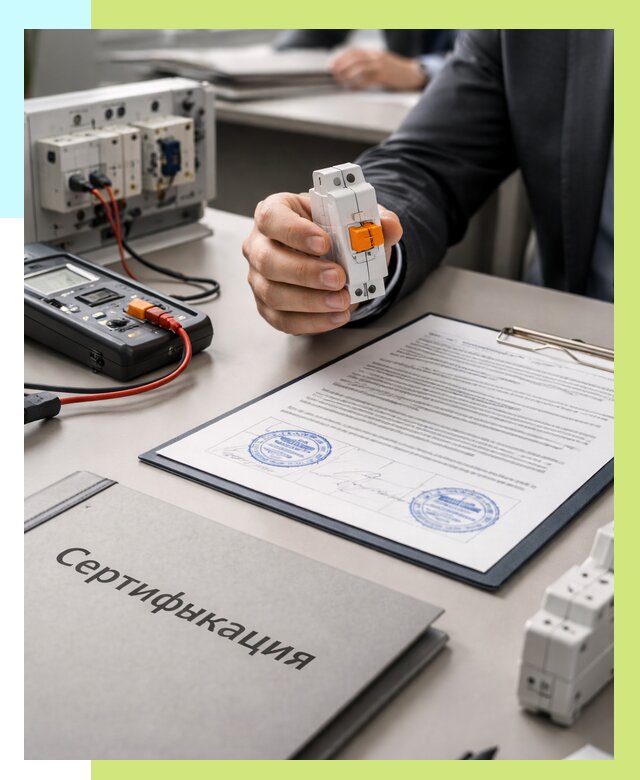 Сертификация выключателей под ключ в Соли-Илецке от 15627 р. | Алешин-Сои
