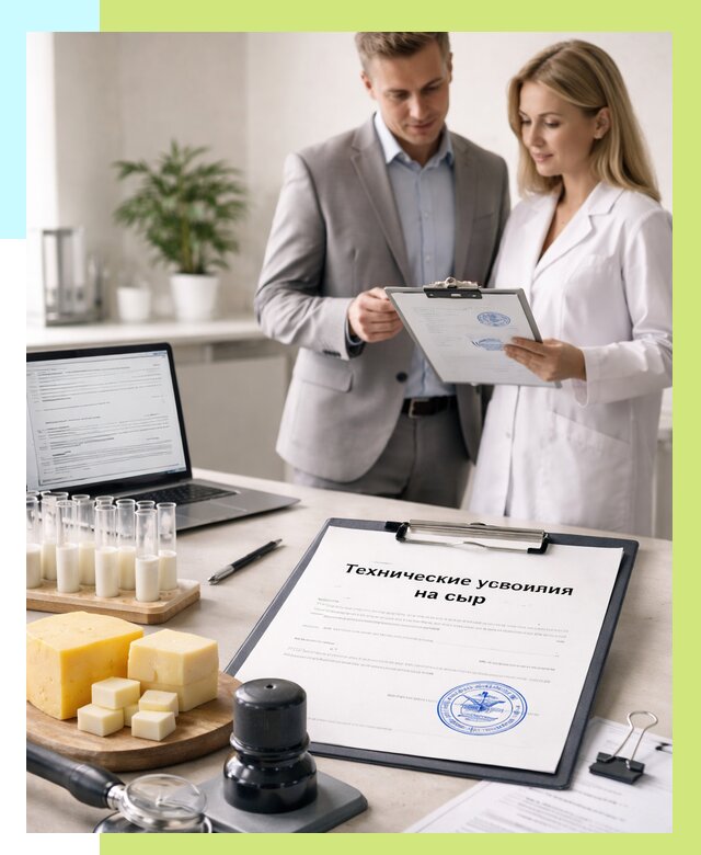 ТУ на сыры в Соли-Илецке срочно от 12502 р. — оформление | Алешин-Сои