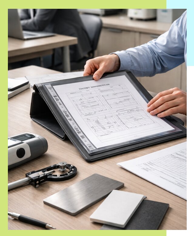 Оформление паспорта материала для продукции в Соли-Илецке