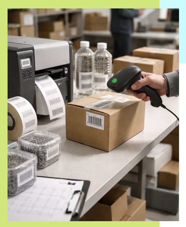 Штрихкодирование продукции и маркировка для продажи в Соли-Илецке