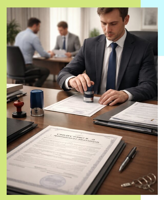 Оформление свидетельства о государственной регистрации в Соли-Илецке