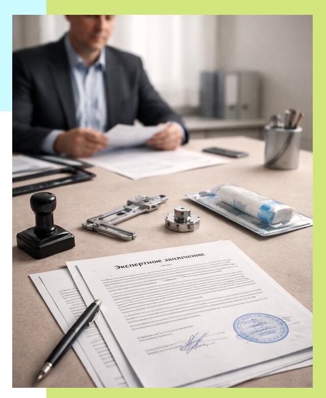 Экспертное заключение на продукцию в Соли-Илецке от 8855 р. | Алешин-Сои