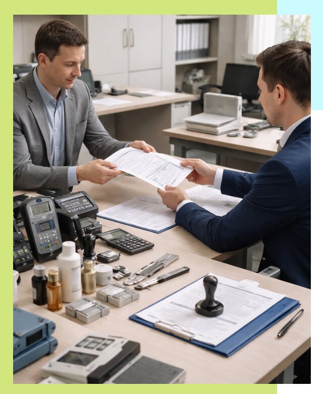 Оформление и получение заключения РЧЦ для оборудования в Соли-Илецке