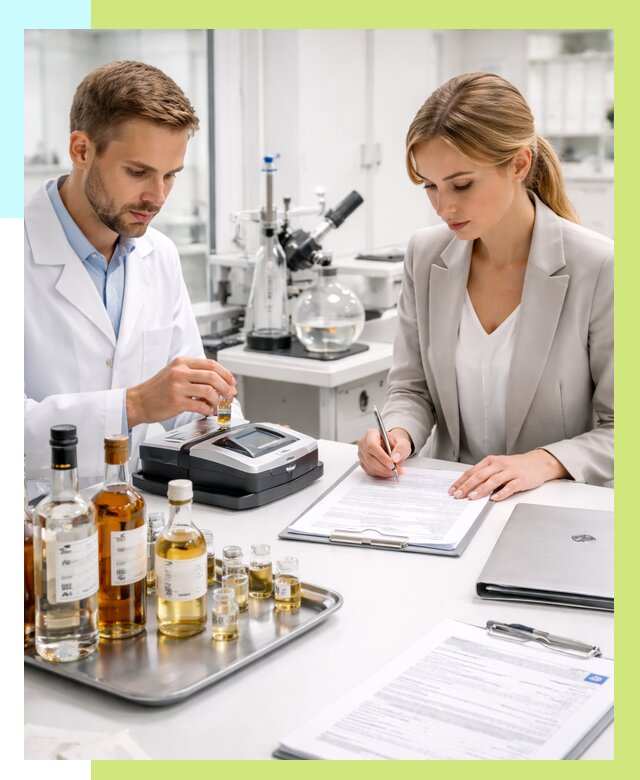 Заключение о спиртосодержании в Соли-Илецке, от 5209 р., Алешин-Сои