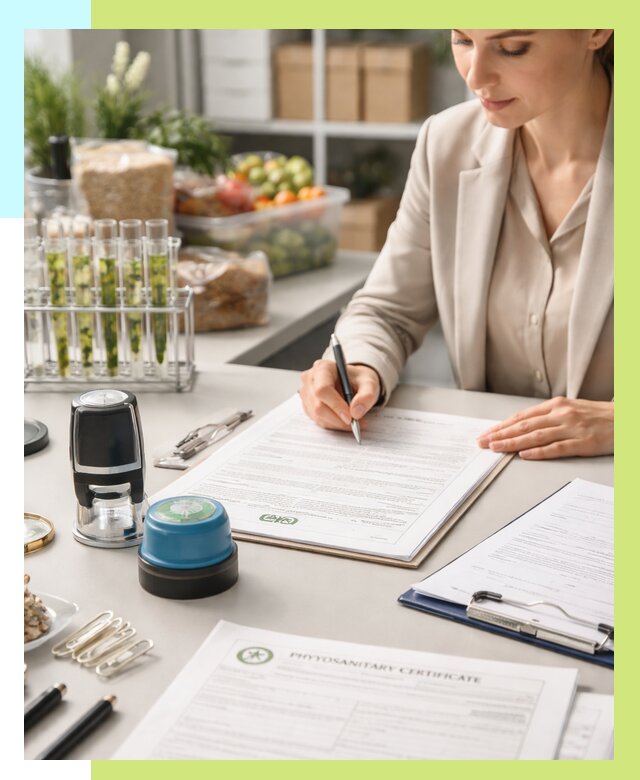 Фитосанитарный сертификат оформить в Соли-Илецке от 4688 р. | Алешин-Сои