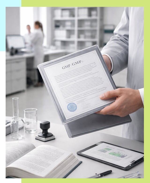 Сертификат GMP в Соли-Илецке под ключ от 88553 р. | Алешин-Сои