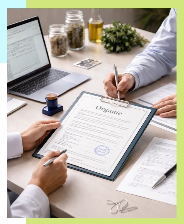 Оформление сертификат органик в Соли-Илецке от 31254 р. | Алешин-Сои