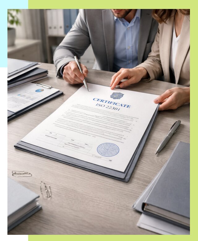 Сертификат ISO 22301 в Соли-Илецке от 46881 р. | Алешин-Сои срочно