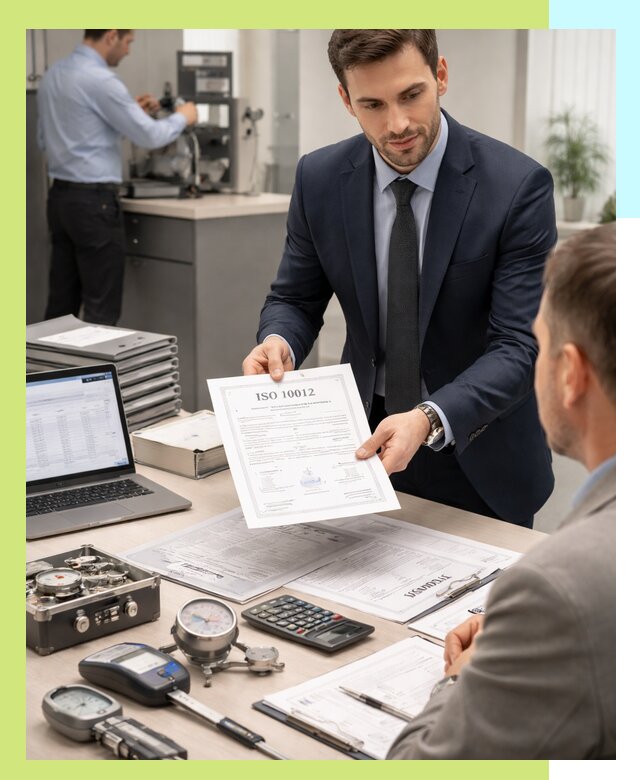 Выдача сертификата ISO 10012 по требованиям метрологии в Соли-Илецке
